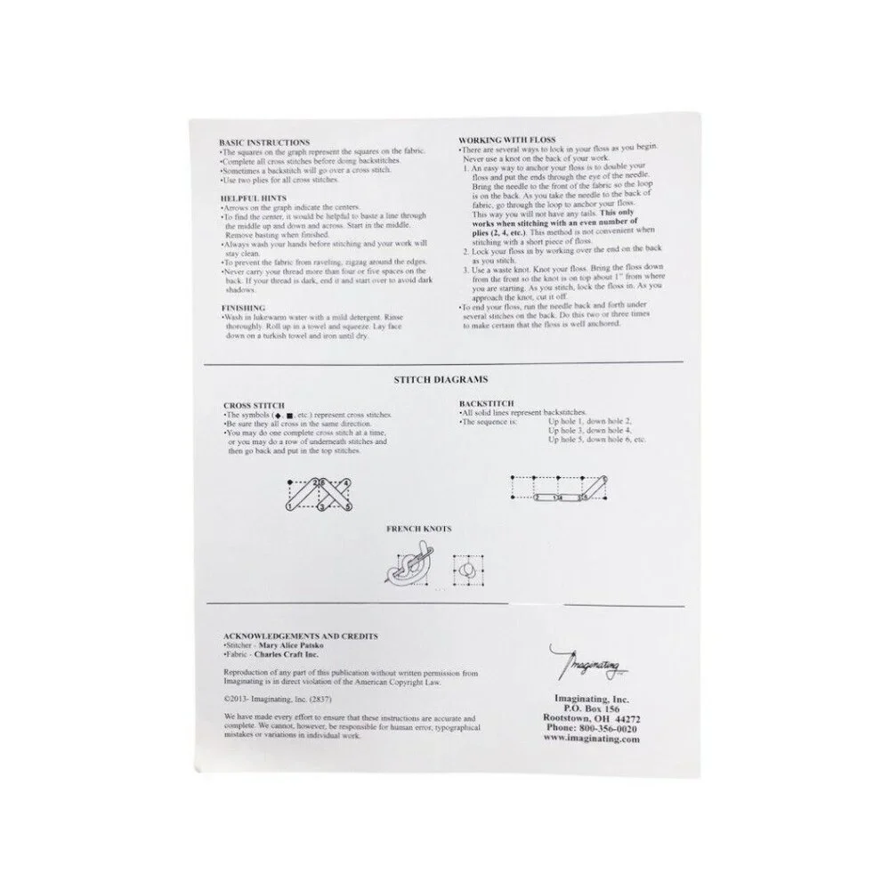 Ursula Michael Let's Be Family Counted Cross Stitch Pattern/Instruction